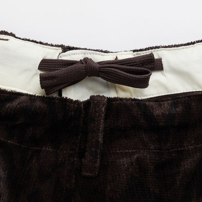 FAT MEGANATIVE エフエイティー メガネイティブ F32520-PN23【メンズ ワイドパンツ コーデュロイ ネイティブ柄 イージーパンツ 秋冬 25FW】