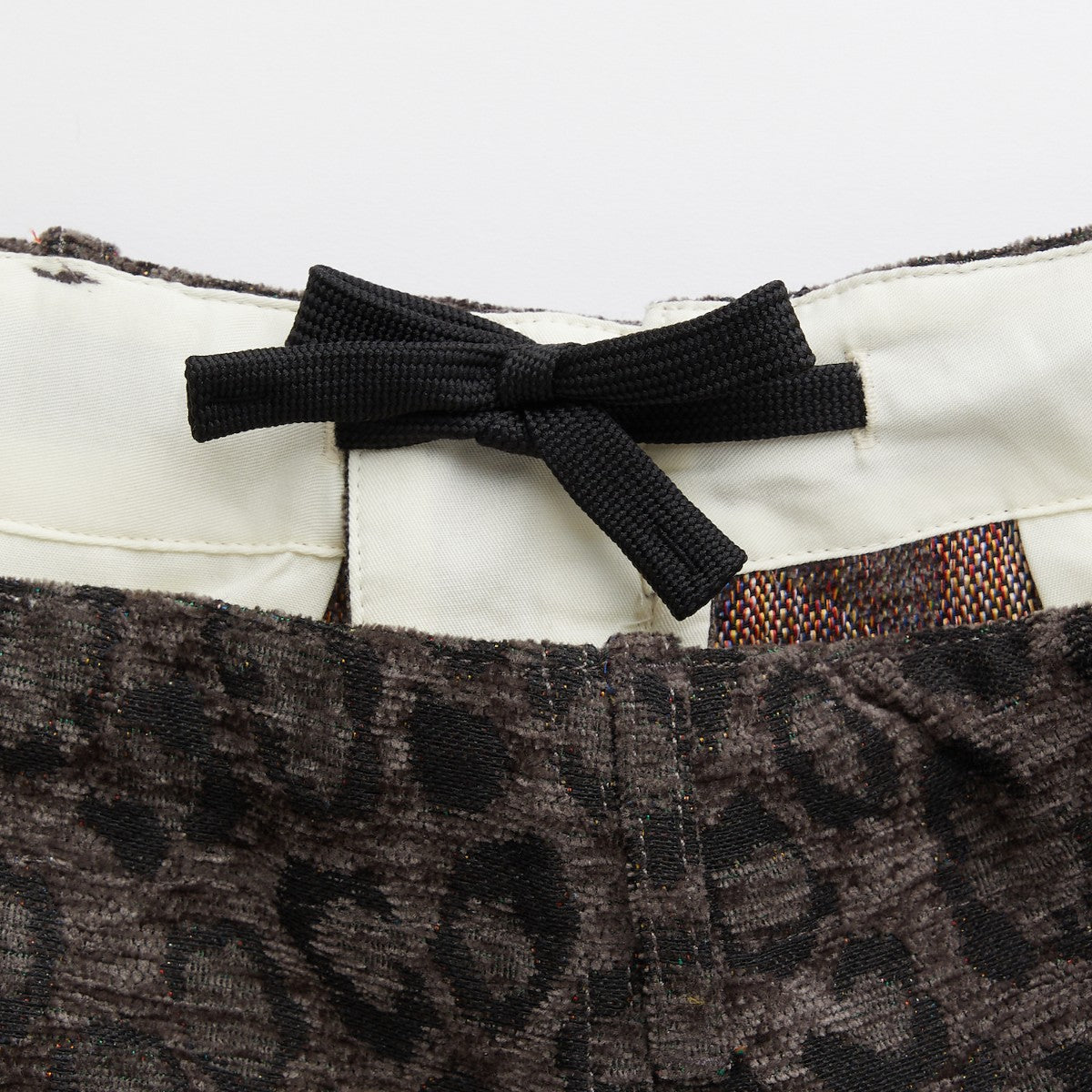 FAT GOBEROUSER エフエイティー ゴベラウザー F32520-PN25【メンズ ワイドパンツ ゴブランジャガード アニマル柄 イージーパンツ 秋冬 25FW】