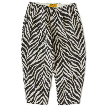 FAT GOBEROUSER エフエイティー ゴベラウザー F32520-PN25【メンズ ワイドパンツ ゴブランジャガード アニマル柄 イージーパンツ 秋冬 25FW】