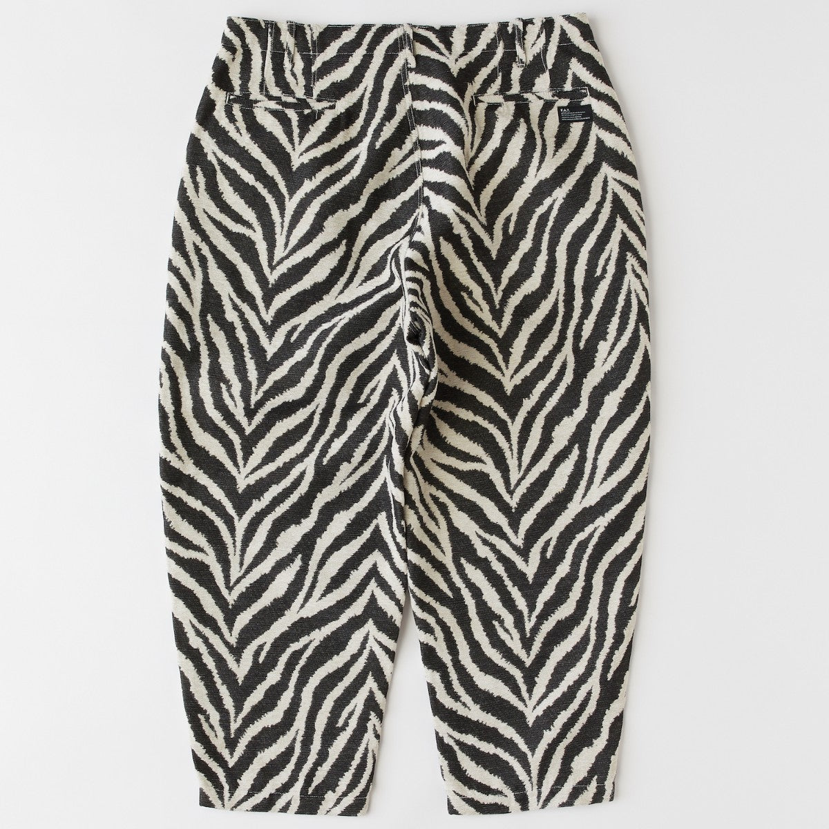 FAT GOBEROUSER エフエイティー ゴベラウザー F32520-PN25【メンズ ワイドパンツ ゴブランジャガード アニマル柄 イージーパンツ 秋冬 25FW】