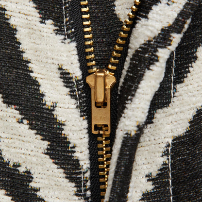 FAT GOBEROUSER エフエイティー ゴベラウザー F32520-PN25【メンズ ワイドパンツ ゴブランジャガード アニマル柄 イージーパンツ 秋冬 25FW】