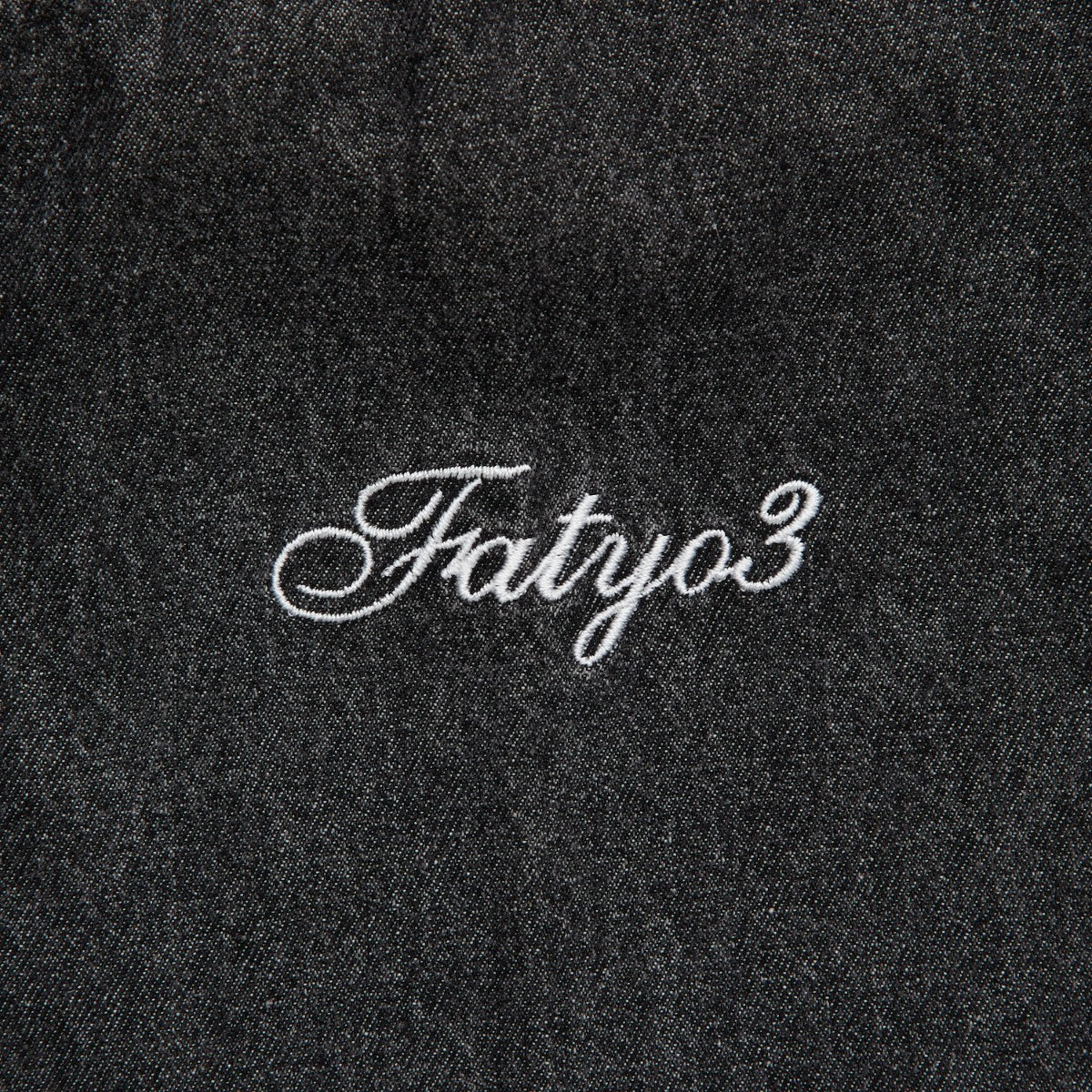 FAT DENIFORM エフエイティー デニフォーム F32520-SH08【メンズ ワークシャツ デニムシャツ ビッグシルエット ケミカルウォッシュ 刺繍ロゴ 25FW】