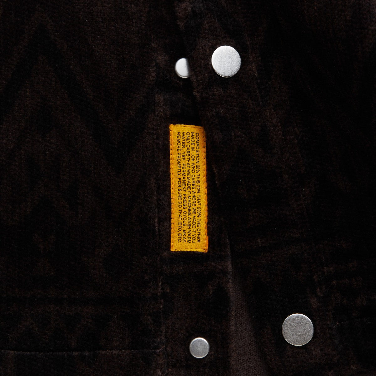 FAT NATIGAN エフエイティー ネイティガン F32520-SH16【メンズ スナップカーディガン コーデュロイ ネイティブ柄 リラックスシルエット 秋冬 25FW】