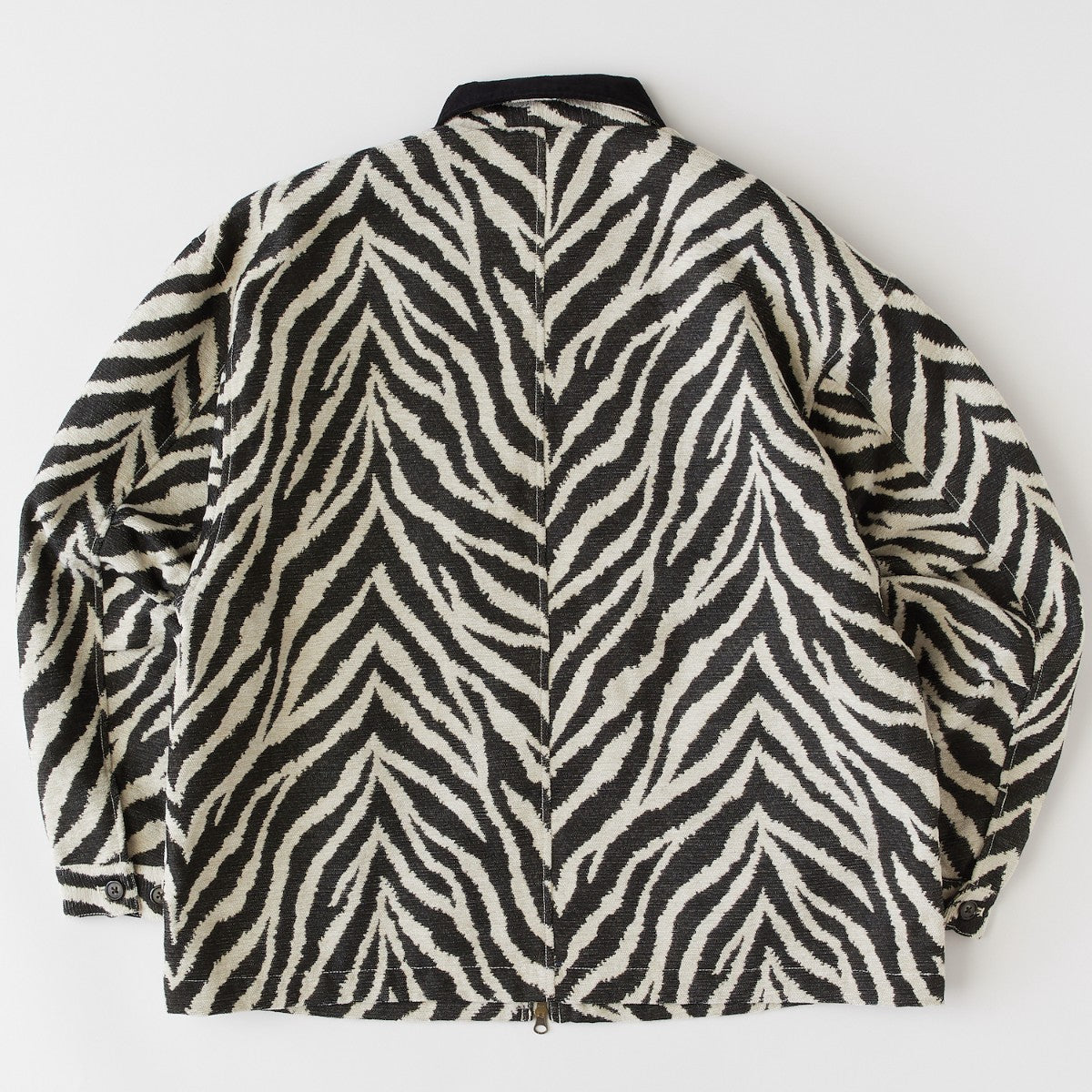 FAT GOBEZZLER エフエイティー ゴベズラー F32520-SH18【メンズ ゴブランジャガード ブルゾン アニマル柄 リラックスシルエット 秋冬 25FW】
