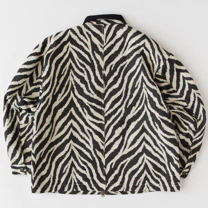 FAT GOBEZZLER エフエイティー ゴベズラー F32520-SH18【メンズ ゴブランジャガード ブルゾン アニマル柄 リラックスシルエット 秋冬 25FW】