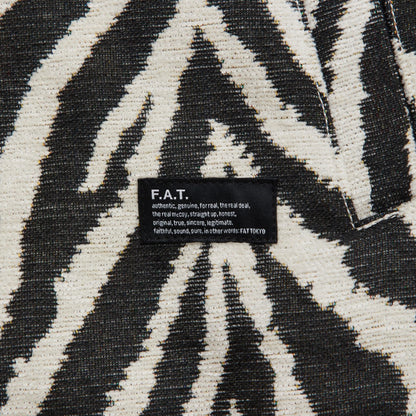 FAT GOBEZZLER エフエイティー ゴベズラー F32520-SH18【メンズ ゴブランジャガード ブルゾン アニマル柄 リラックスシルエット 秋冬 25FW】