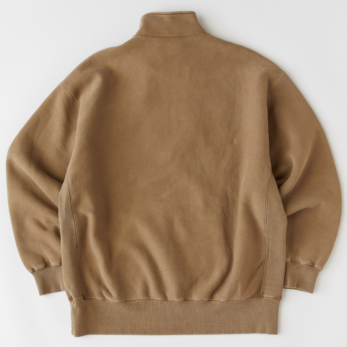 FAT FADEMENT.ZIP エフエイティー フェイドメント.ジップ F32520-SW07【メンズ トップス スウェット ハーフジップ 刺繍 裏毛 セットアップ可 25FW】