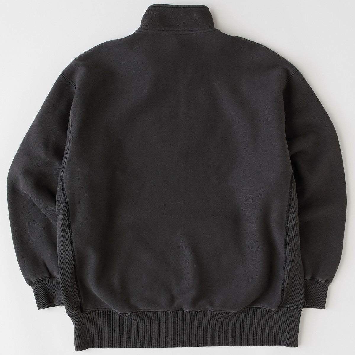 FAT FADEMENT.ZIP エフエイティー フェイドメント.ジップ F32520-SW07【メンズ トップス スウェット ハーフジップ 刺繍 裏毛 セットアップ可 25FW】