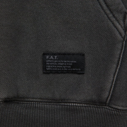 FAT FADEMENT.ZIP エフエイティー フェイドメント.ジップ F32520-SW07【メンズ トップス スウェット ハーフジップ 刺繍 裏毛 セットアップ可 25FW】