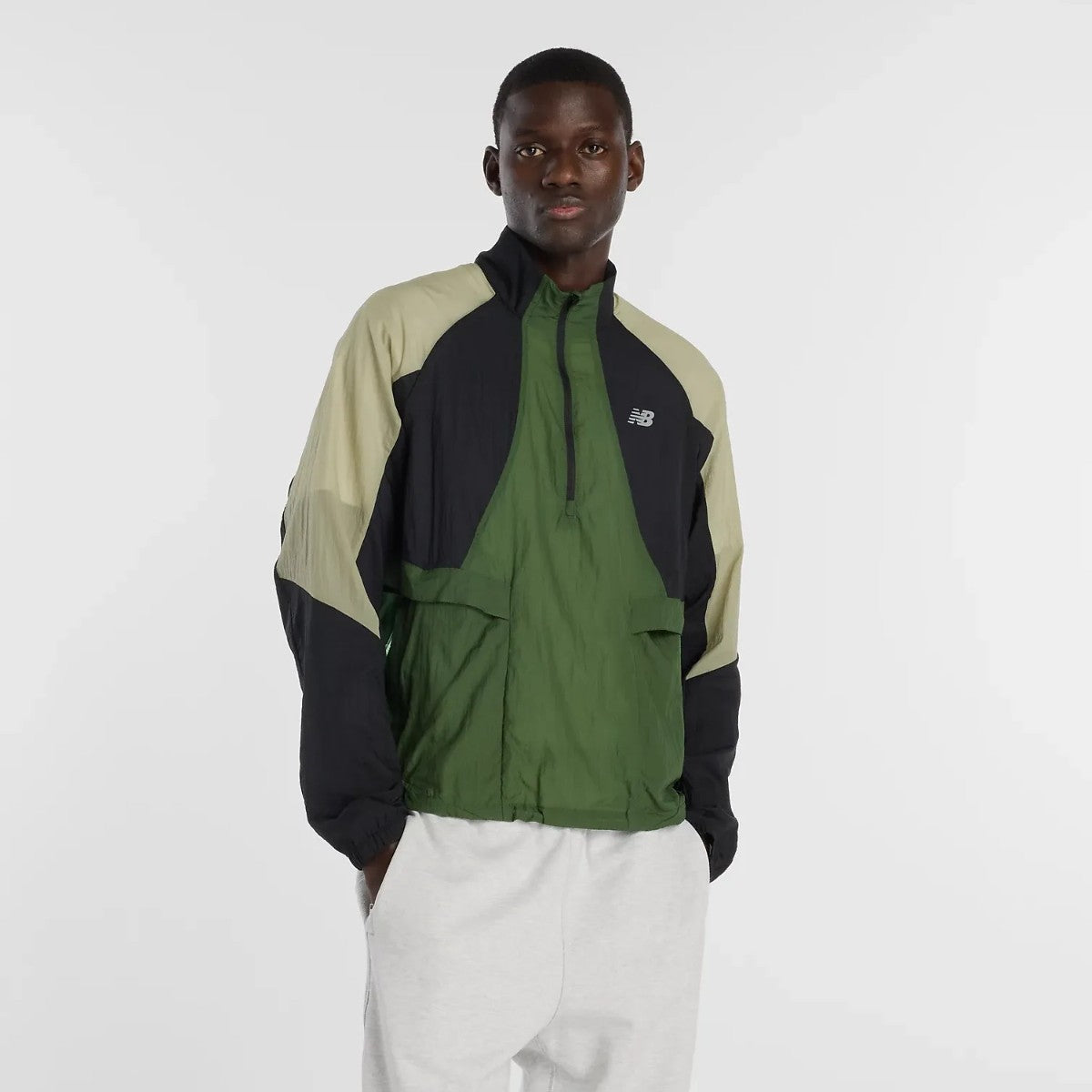 New Balance Water Resistant Jacket ニューバランス ウォーター レジスタント ジャケット MO53206【メンズ ジャケット 撥水 防水 軽量 ナイロン アウトドア 25FW】