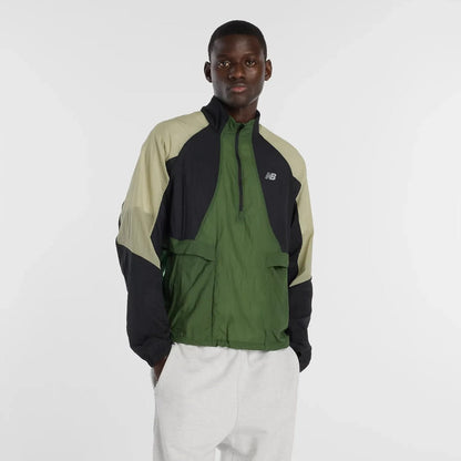 New Balance Water Resistant Jacket ニューバランス ウォーター レジスタント ジャケット MO53206【メンズ ジャケット 撥水 防水 軽量 ナイロン アウトドア 25FW】