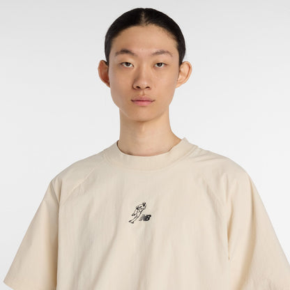 New Balance Shohei Ohtani Woven Short Sleeve Top ニューバランス 大谷翔平 ウーブン ショートスリーブ トップ MT53733【メンズ 半袖Tシャツ カットソー シグネチャーコレクション 25FW】