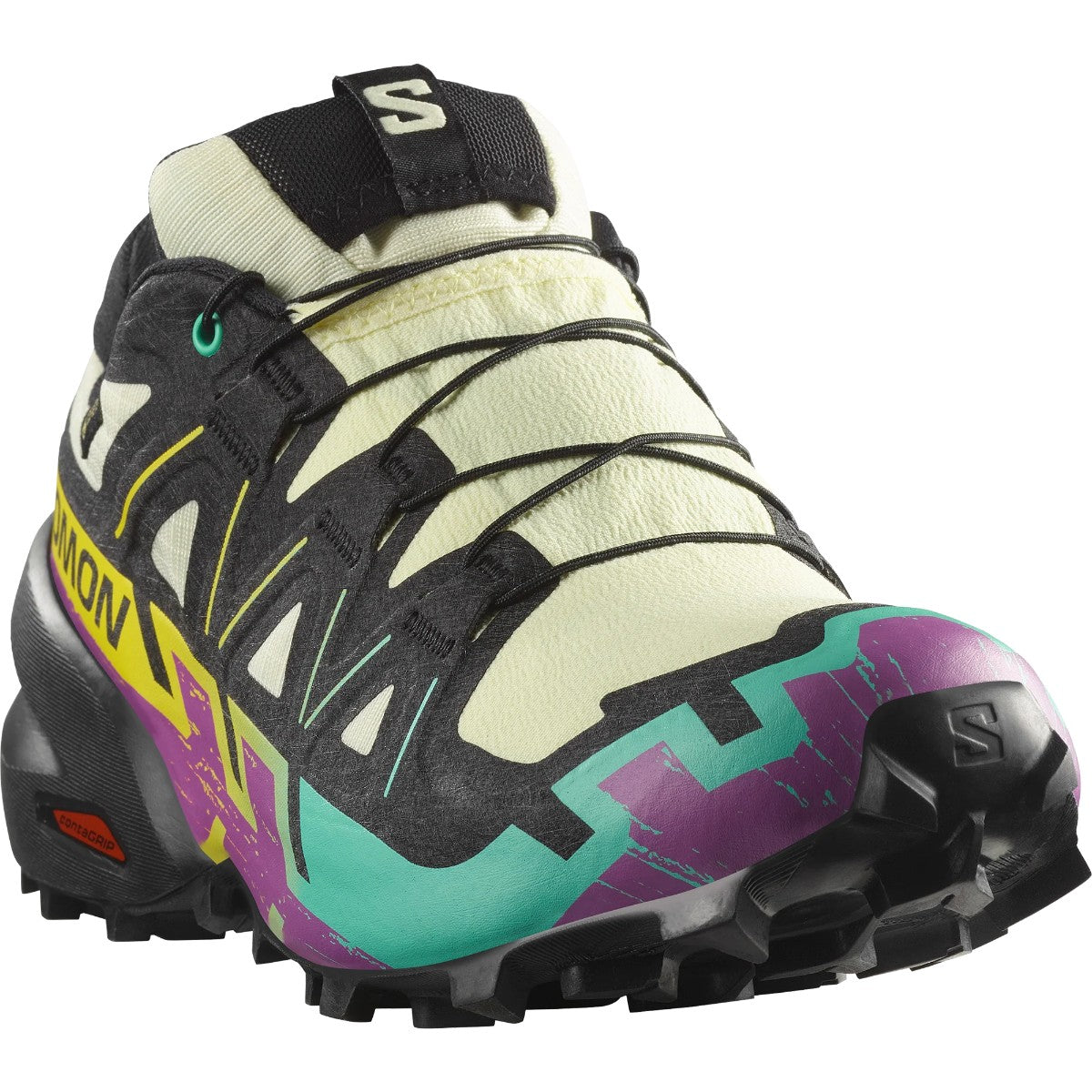SALOMON SPEEDCROSS 6 GORE-TEX サロモン スピードクロス 6 ゴアテックス L47880200【レディース トレイルランニング 防水 グリップ 耐久性 クッション性 安定性 25FW】