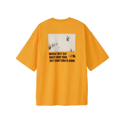 THE NORTH FACE S/S FREERIDE TEE ザ・ノース・フェイス ショートスリーブフリーライドティー NT82532【メンズ Tシャツ 速乾コットン グラフィックTシャツ カジュアルウェア アウトドア 25FW】