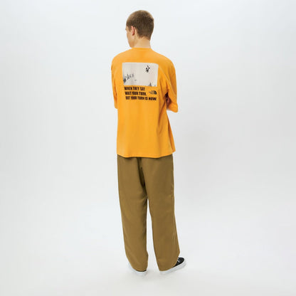 THE NORTH FACE S/S FREERIDE TEE ザ・ノース・フェイス ショートスリーブフリーライドティー NT82532【メンズ Tシャツ 速乾コットン グラフィックTシャツ カジュアルウェア アウトドア 25FW】