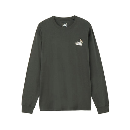 THE NORTH FACE L/S ZOO PICKER TEE ザ・ノース・フェイス ロングスリーブズーピッカーティー NT82536【メンズ 長袖Tシャツ ワンポイント ユニセックス 25FW】