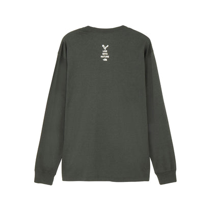 THE NORTH FACE L/S ZOO PICKER TEE ザ・ノース・フェイス ロングスリーブズーピッカーティー NT82536【メンズ 長袖Tシャツ ワンポイント ユニセックス 25FW】