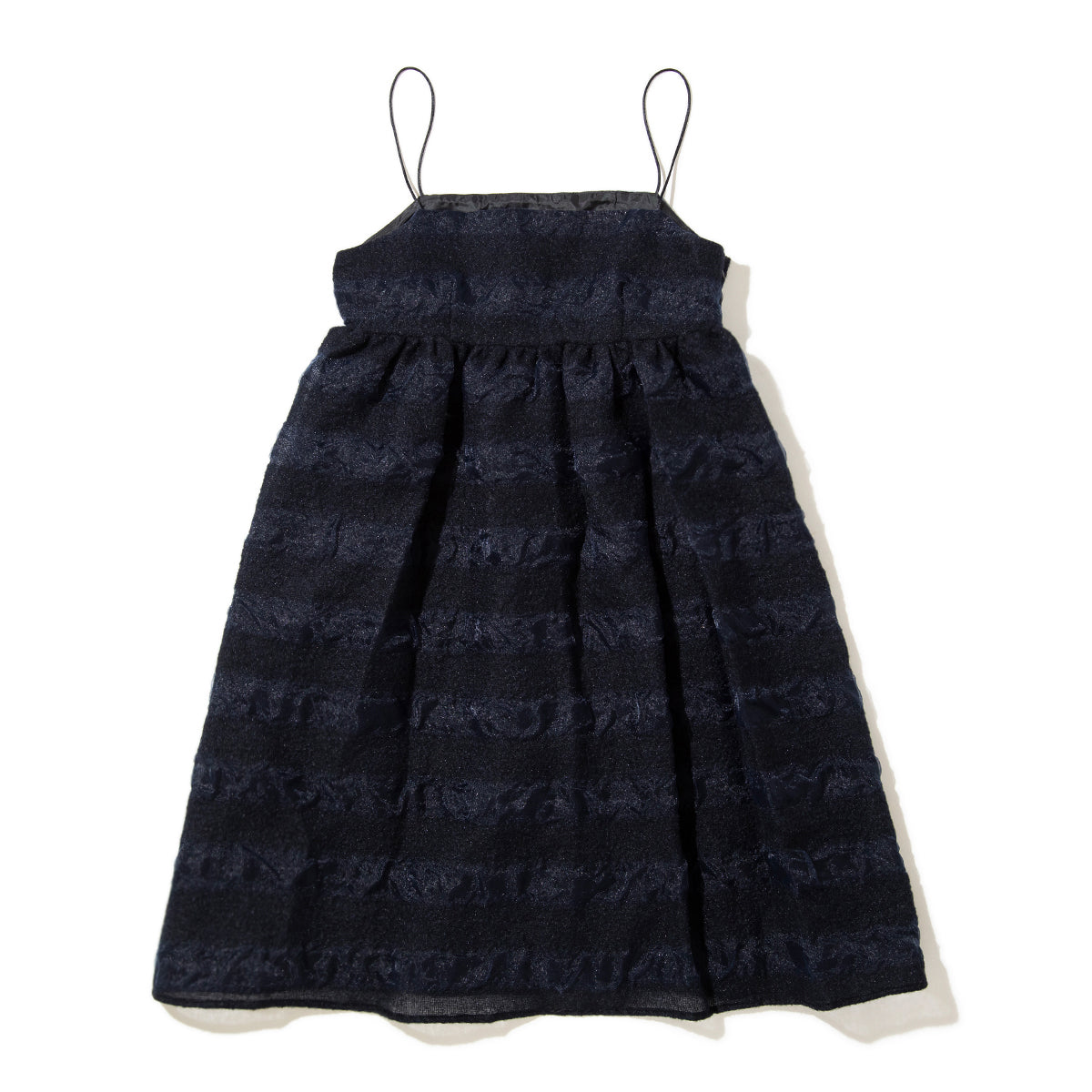 YuumiARIA CAMISOLE ONE-PIECE ユウミアリア キャミソールワンピース  252-AS004-NVY【レディース キャミワンピ ポリエステル素材 25FW】