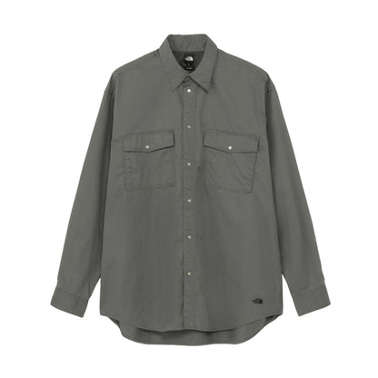 THE NORTH FACE L/S ROCK STEADY CHINO SHIRT ザ・ノース・フェイス ロングスリーブロックステディチノシャツ NR62531【メンズ チノシャツ 速乾素材 カジュアルシャツ デイリーウェア アウトドア 25FW】
