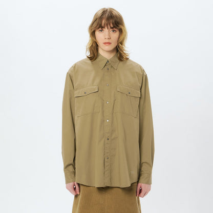 THE NORTH FACE L/S ROCK STEADY CHINO SHIRT ザ・ノース・フェイス ロングスリーブロックステディチノシャツ NR62531【メンズ チノシャツ 速乾素材 カジュアルシャツ デイリーウェア アウトドア 25FW】