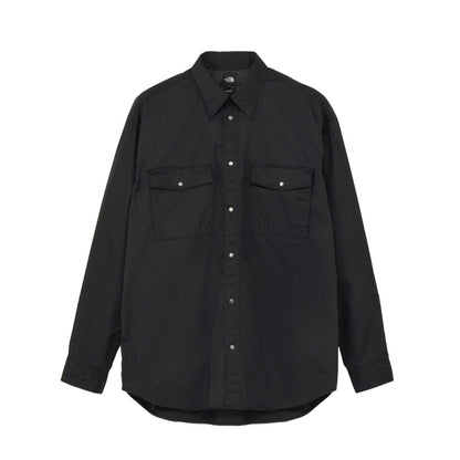 THE NORTH FACE L/S ROCK STEADY CHINO SHIRT ザ・ノース・フェイス ロングスリーブロックステディチノシャツ NR62531【メンズ チノシャツ 速乾素材 カジュアルシャツ デイリーウェア アウトドア 25FW】