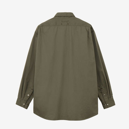 THE NORTH FACE L/S ROCK STEADY CHINO SHIRT ザ・ノース・フェイス ロングスリーブロックステディチノシャツ NR62531【メンズ チノシャツ 速乾素材 カジュアルシャツ デイリーウェア アウトドア 25FW】