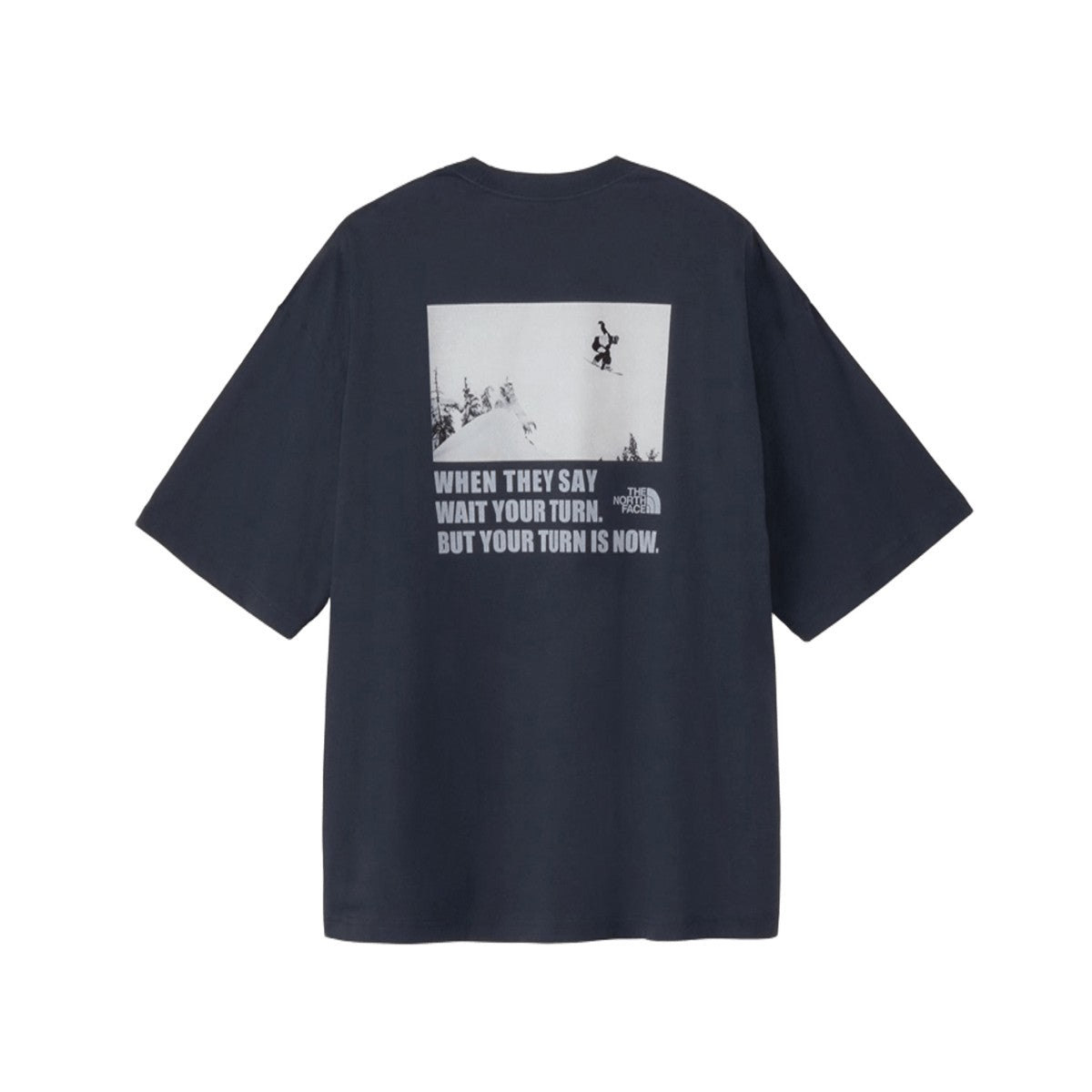 THE NORTH FACE S/S FREERIDE TEE ザ・ノース・フェイス ショートスリーブフリーライドティー NT82532【メンズ Tシャツ 速乾コットン グラフィックTシャツ カジュアルウェア アウトドア 25FW】