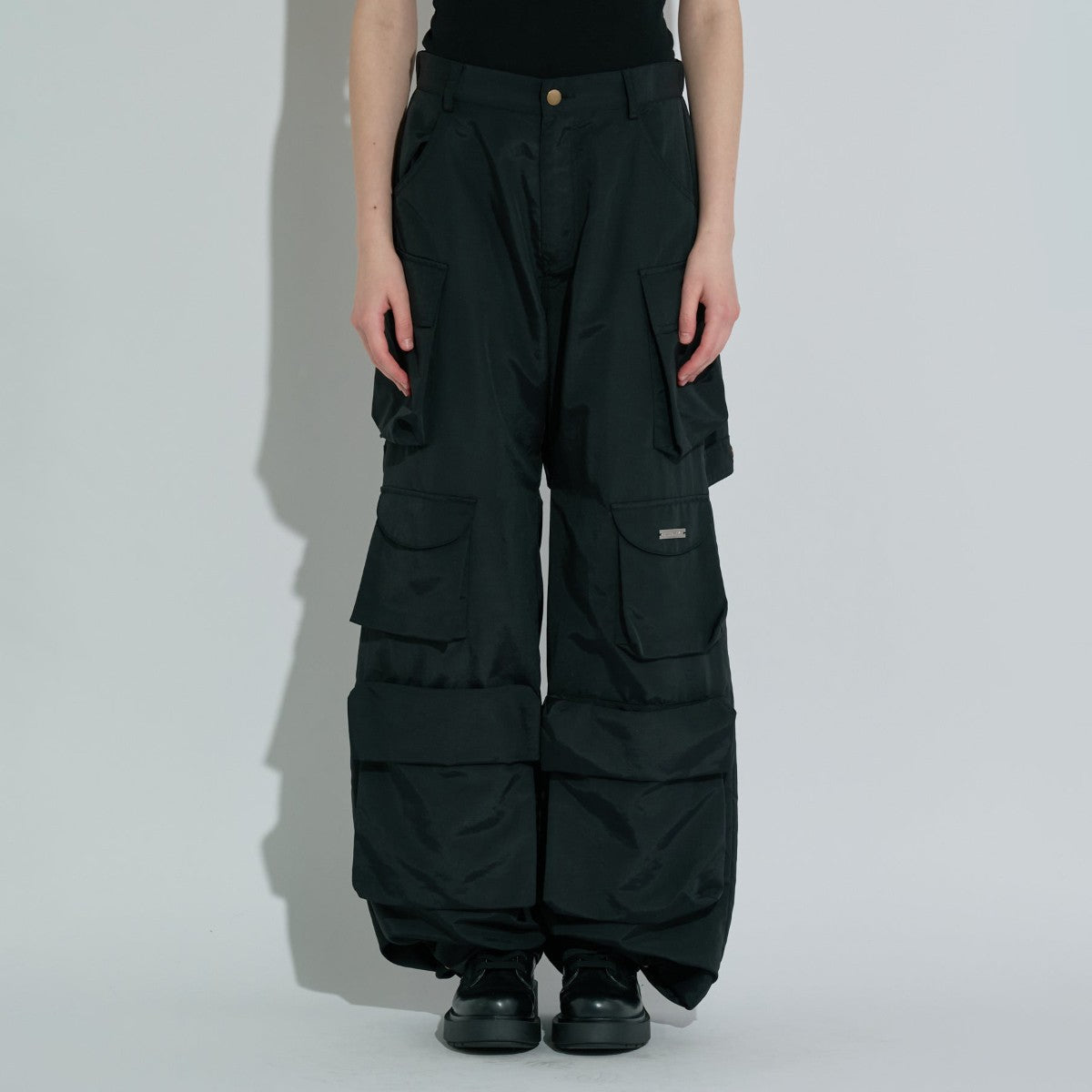 MATTE BAGGY LONG PANTS