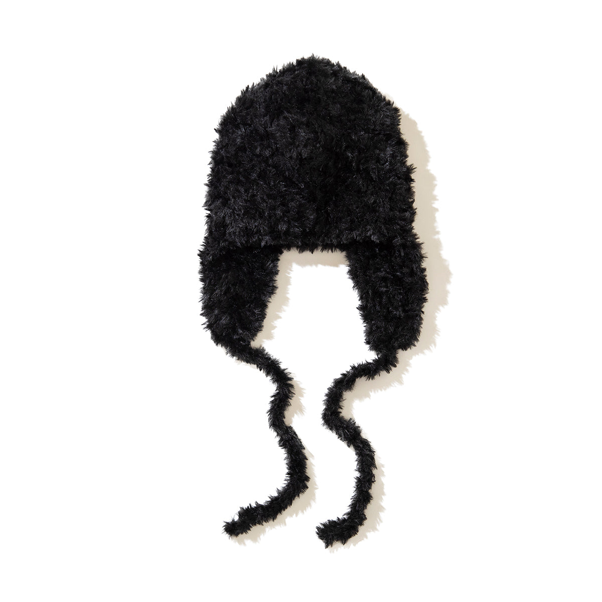 PoI Eco fur knit cap ポィ エコファーニットキャップ 252-AA11【レディース ニット帽 耳当て付き エコファー冬小物 防寒 25FW】