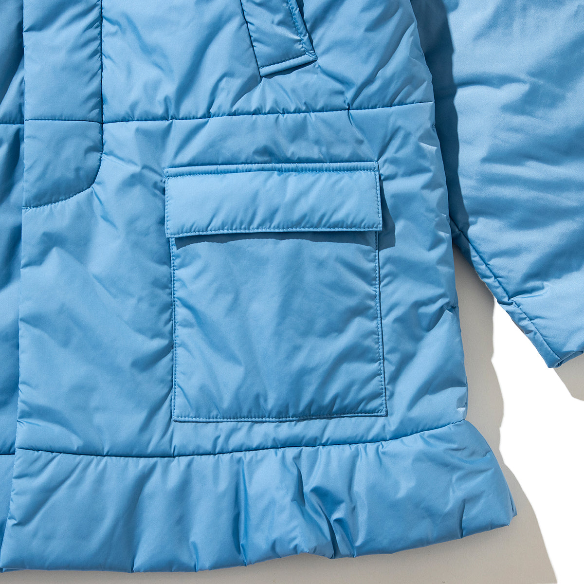 PoI Quilting coat ポィ キルティングコート 252-FA01【レディース キルティングアウター 中綿 軽量 撥水加工 アウター 25FW】