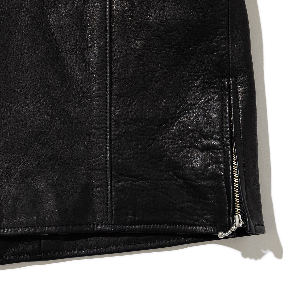 PoI Sailor color leather JKT bm ポィ セーラーカラー レザー ジャケット bm 252-FA02-BLK【レディース 牛革 セーラーカラー 25FW】