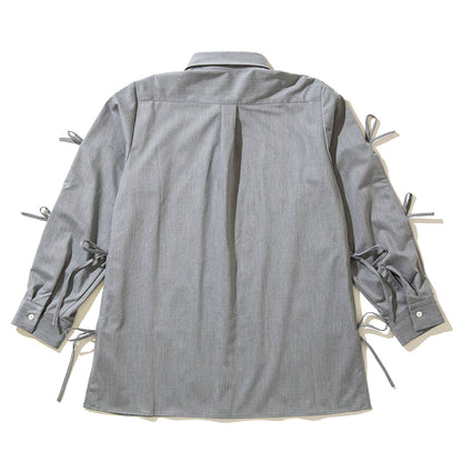 naokitomizuka Flower embroidery ribbon blouse ナオキトミヅカ フラワー エンブロイダリー リボン ブラウス GRNTB015【レディース WOMENブランド 楽天NG 25FW】
