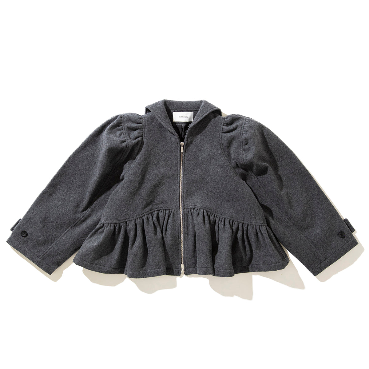 naokitomizuka Front zip jacket ナオキトミヅカ フロントジップ ジャケット GRNTJ007【レディース WOMENブランド 楽天NG 25FW】