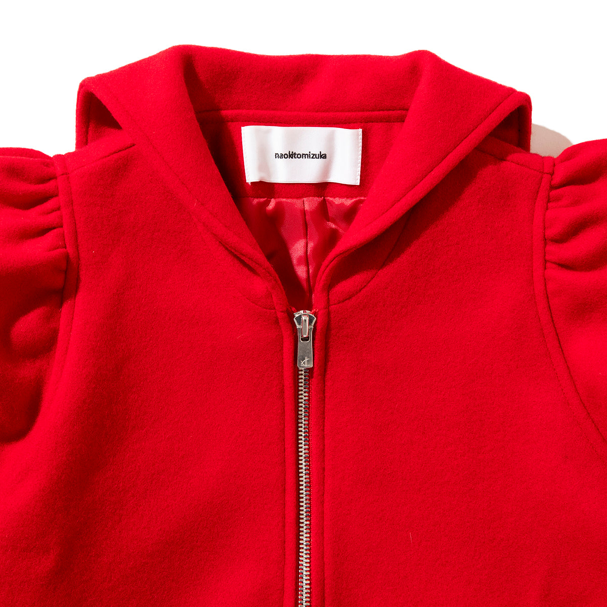 naokitomizuka Front zip jacket ナオキトミヅカ フロントジップ ジャケット GRNTJ007【レディース WOMENブランド 楽天NG 25FW】