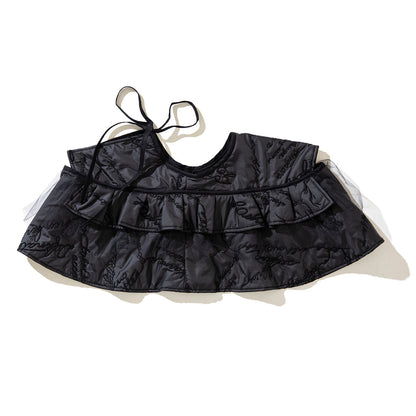 naokitomizuka Quilting multi way collar ナオキトミヅカ キルティング マルチウェイ カラー GRNTK003【レディース WOMENブランド 楽天NG 25FW】