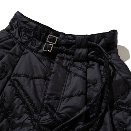 naokitomizuka Quilting gurkha pants ナオキトミヅカ キルティング グルカパンツ GRNTP005【レディース WOMENブランド 楽天NG 25FW】