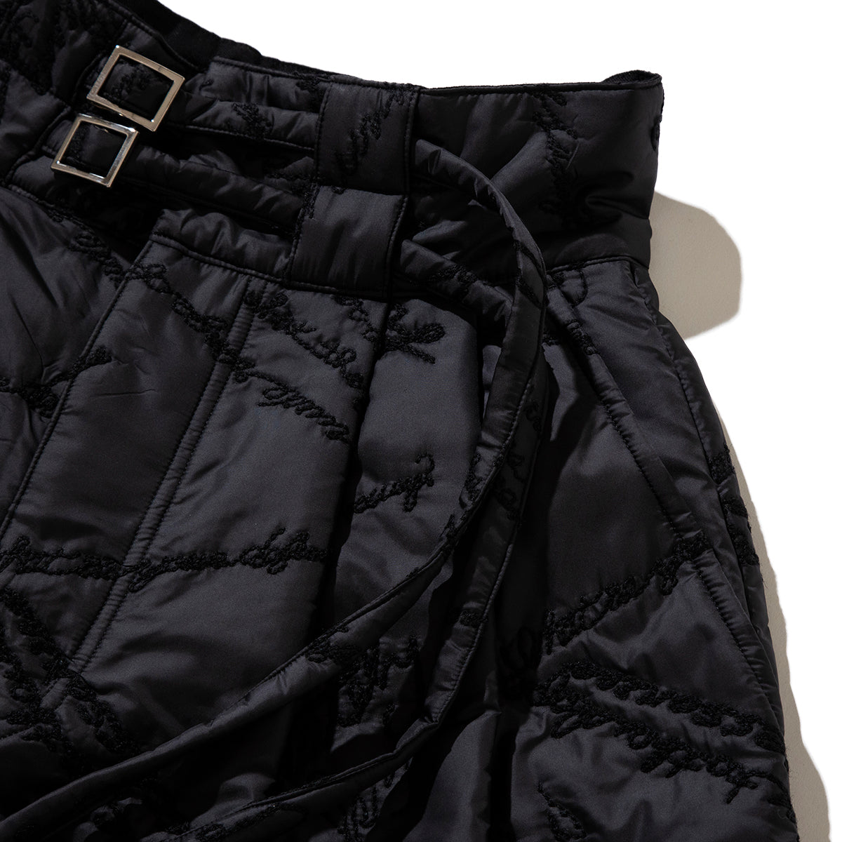 naokitomizuka Quilting gurkha pants ナオキトミヅカ キルティング グルカパンツ GRNTP005【レディース WOMENブランド 楽天NG 25FW】