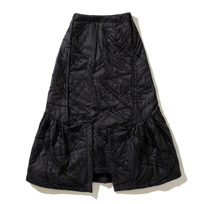 naokitomizuka Quilting skirt ナオキトミヅカ キルティング スカート GRNTS003【レディース WOMENブランド 楽天NG 25FW】