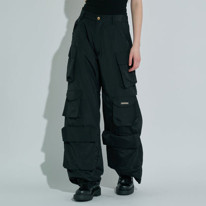 MATTE BAGGY LONG PANTS
