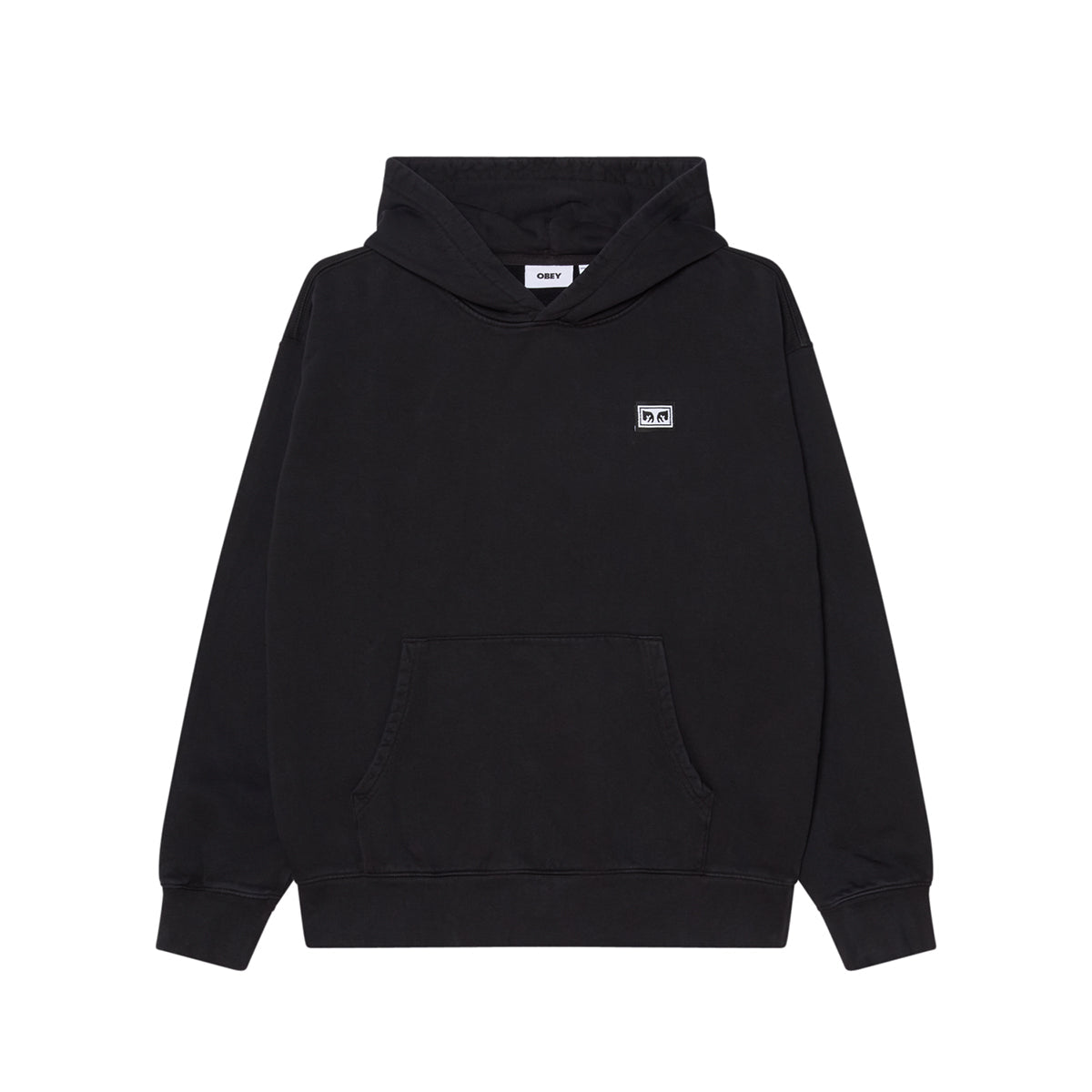 OBEY UNDERGROUND FADED HOOD オベイ アンダーグラウンドフェイディッドフード 112470267【メンズ パーカー フーディー 裏起毛 カジュアル 25FW】