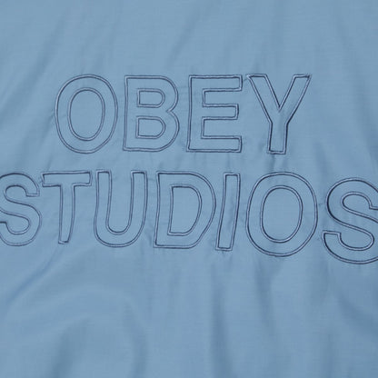 OBEY STUDIOS MA-1 BOMBER オベイ スタジオ MA-1 ボンバー 121800594【メンズ アウター フライトジャケット ミリタリー ナイロン 中綿 25FW】