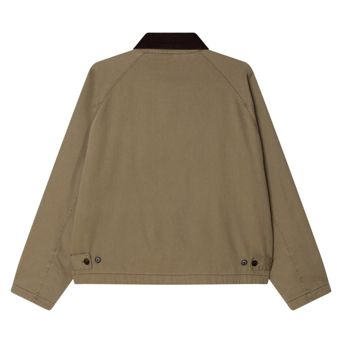 OBEY CADEN WORK JACKET オベイ ケイデン ワーク ジャケット 121800596【メンズ アウター ジャケット スナップボタン ワークテイスト 25FW】
