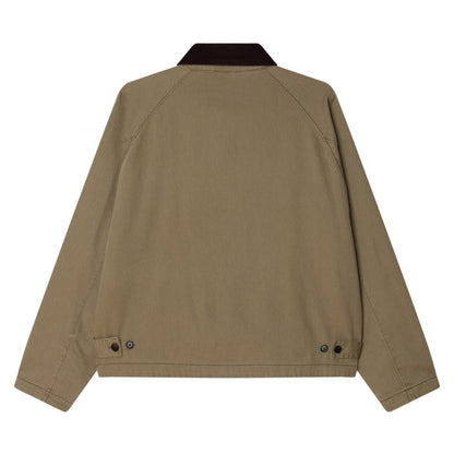 OBEY CADEN WORK JACKET オベイ ケイデン ワーク ジャケット 121800596【メンズ アウター ジャケット スナップボタン ワークテイスト 25FW】