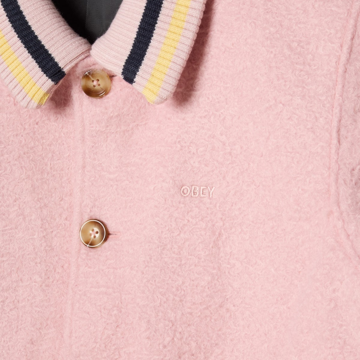 OBEY ARDEN BLOUSON JACKET オベイ アーデン ブルゾン ジャケット 121800603【メンズ アウター ウールジャケット 中綿 ブルゾン 25FW】