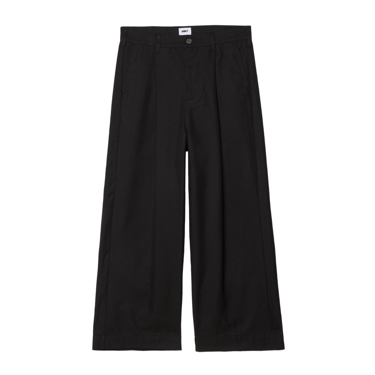 OBEY OLIVER PLEATED PANT オベイ オリバー プリーテッド パンツ 142020243【メンズ ボトムス パンツ ジッパーフライ ストレートレッグ 25FW】
