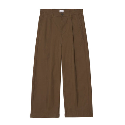 OBEY OLIVER PLEATED PANT オベイ オリバー プリーテッド パンツ 142020243【メンズ ボトムス パンツ ジッパーフライ ストレートレッグ 25FW】