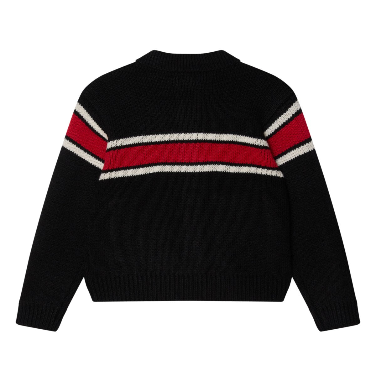 OBEY BERNARD ZIP UP SWEATER オベイ バーナード ジップアップ セーター 151010044【メンズ ジップアップセーター ニット リブ仕様 カジュアル ロゴ刺繍 25FW】