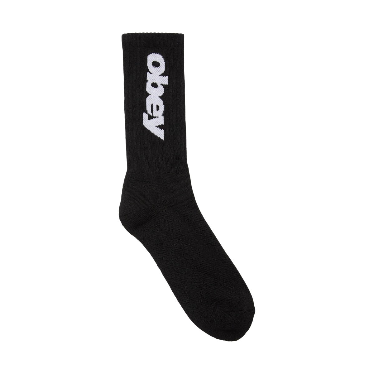 OBEY ITALICS SOCKS オベイ イタリックス ソックス 100260195【メンズ ソックス ロゴ 靴下 シンプル 25FW】