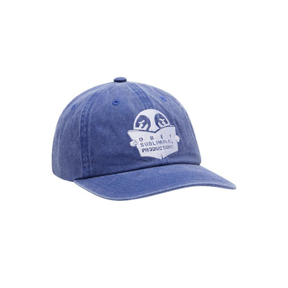 OBEY PIGMENT PRODUCTIONS 6 PANEL STRAPBACK オベイ ピグメント プロダクションズ 6パネル ストラップバック 100580421【メンズ 帽子 キャップ 6パネル ストラップバック キャンバス 刺繍 25FW】