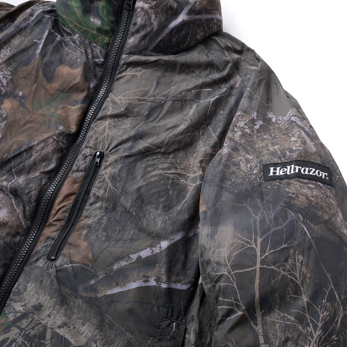 Hellrazor RIPSTOP REVERSIBLE DOWN JACKET ヘルレイザー リップストップ リバーシブル ダウン ジャケット 01125AW0101【メンズ ダウンジャケット リバーシブル 防寒 25FW】